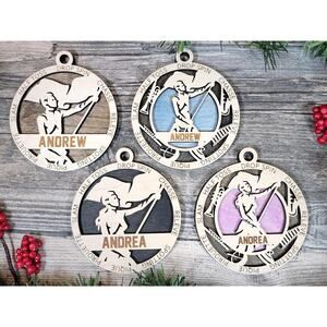 Personalized COLOR GUARD Ornament Male or Female Custom Name Gift